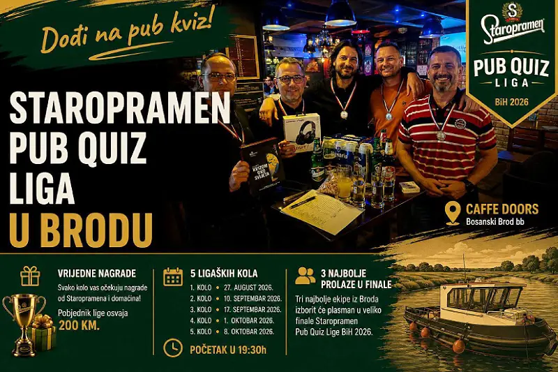 Pub kviz by Jole: Staropramen Liga 1. Kolo